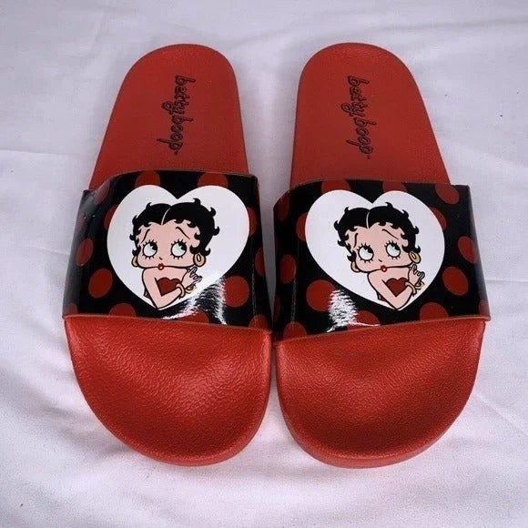 betty boop platform sandals